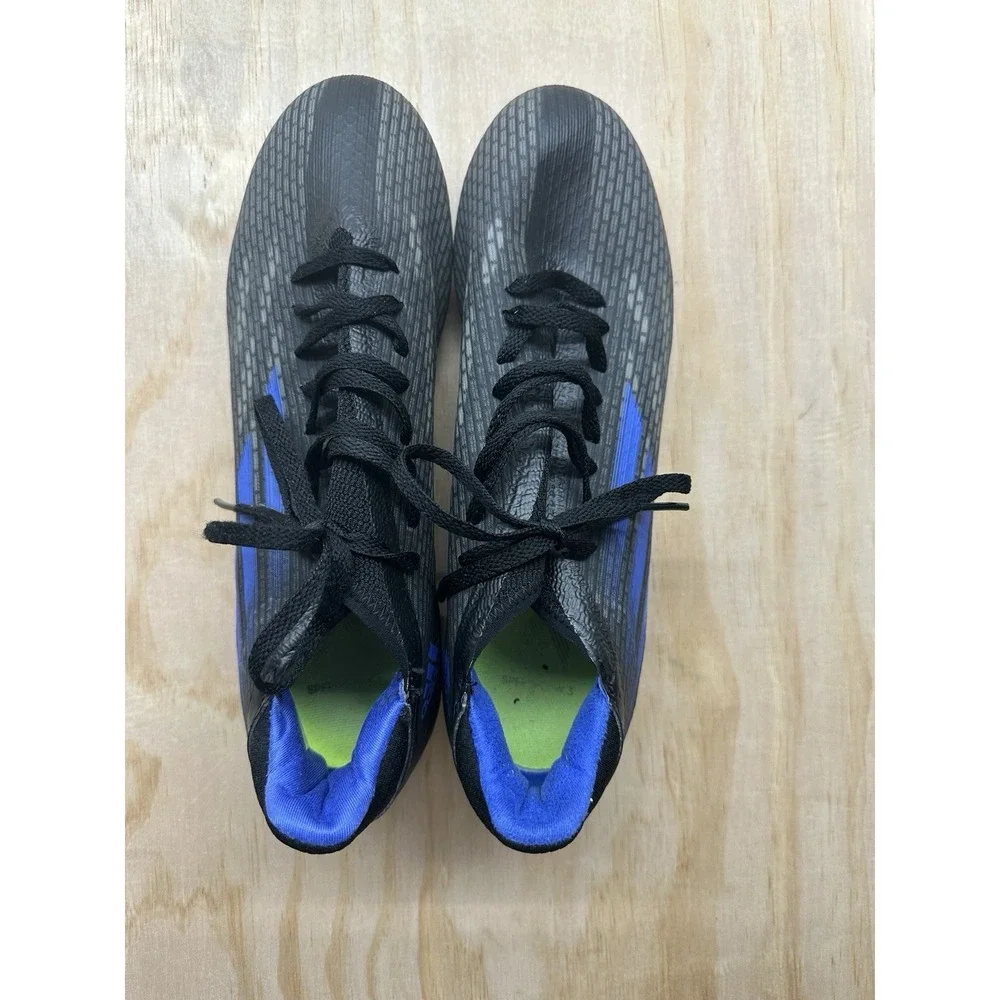 Adidas Speedflow .3 FY3296 Soccer Shoes Sz 10‎ Black Lace Up 299 792 458 m/s